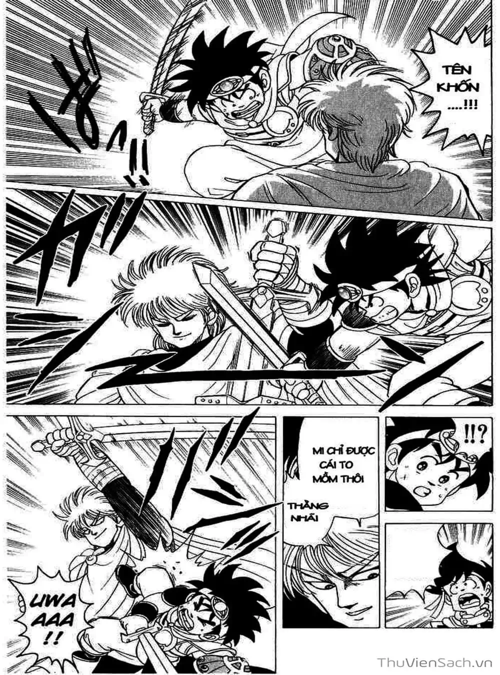 Truyện Tranh Dấu Ấn Rồng Thiêng - Dragon Quest trang 4