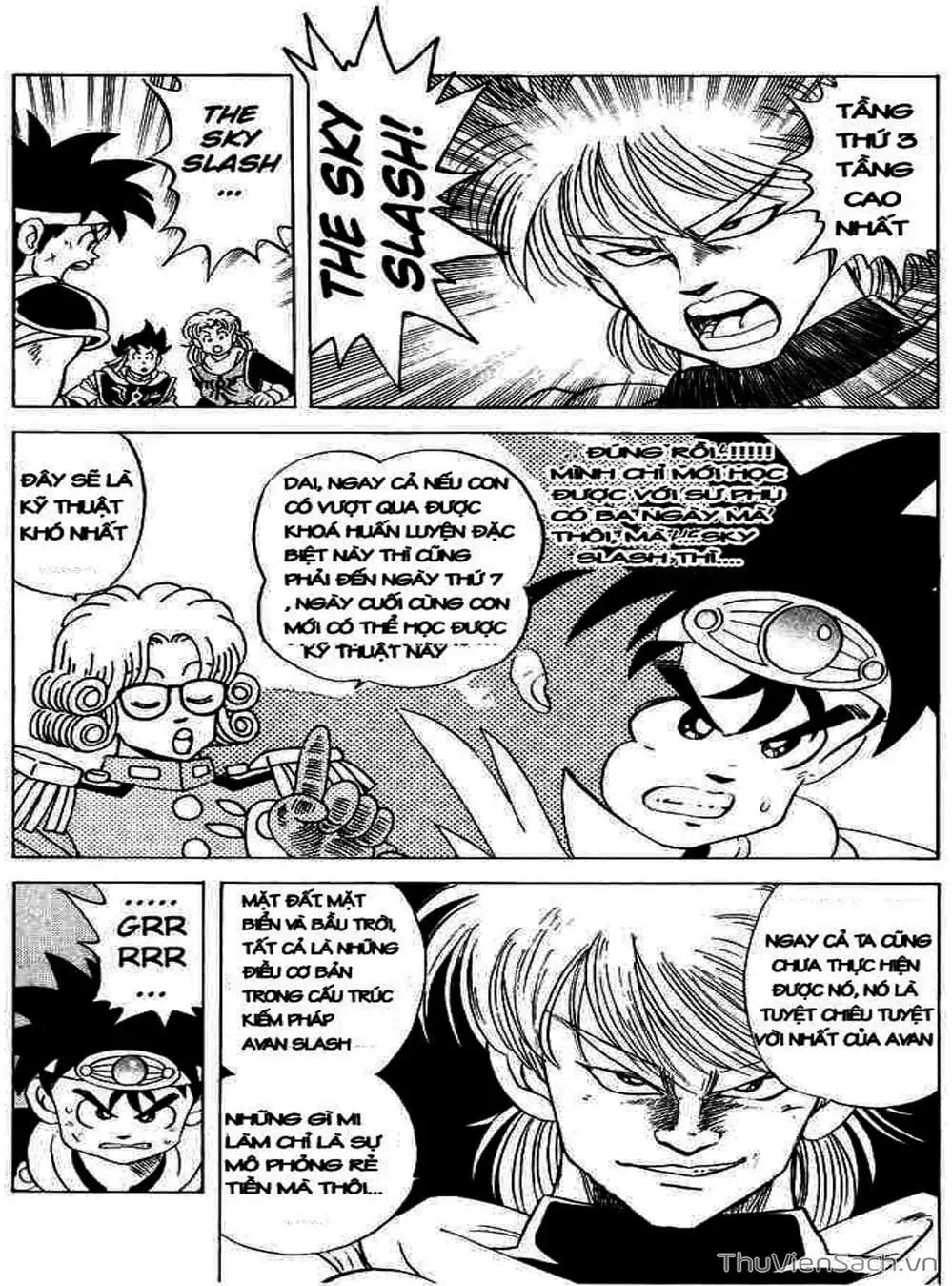 Truyện Tranh Dấu Ấn Rồng Thiêng - Dragon Quest trang 4