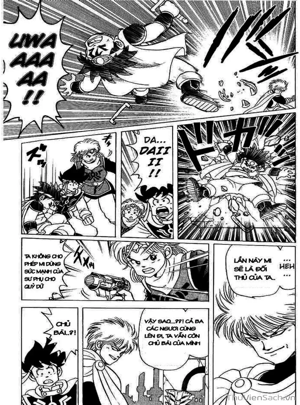 Truyện Tranh Dấu Ấn Rồng Thiêng - Dragon Quest trang 4