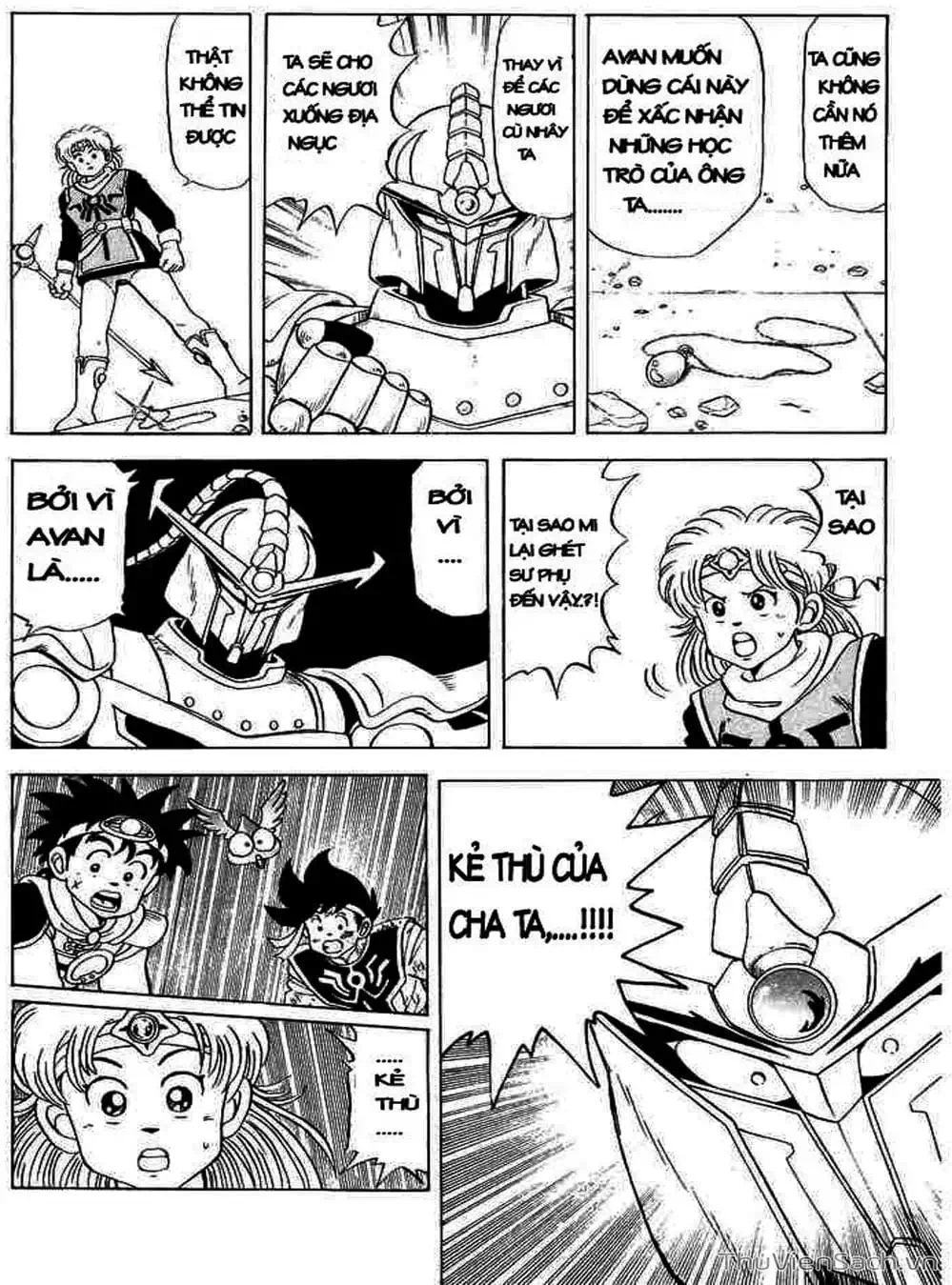 Truyện Tranh Dấu Ấn Rồng Thiêng - Dragon Quest trang 4