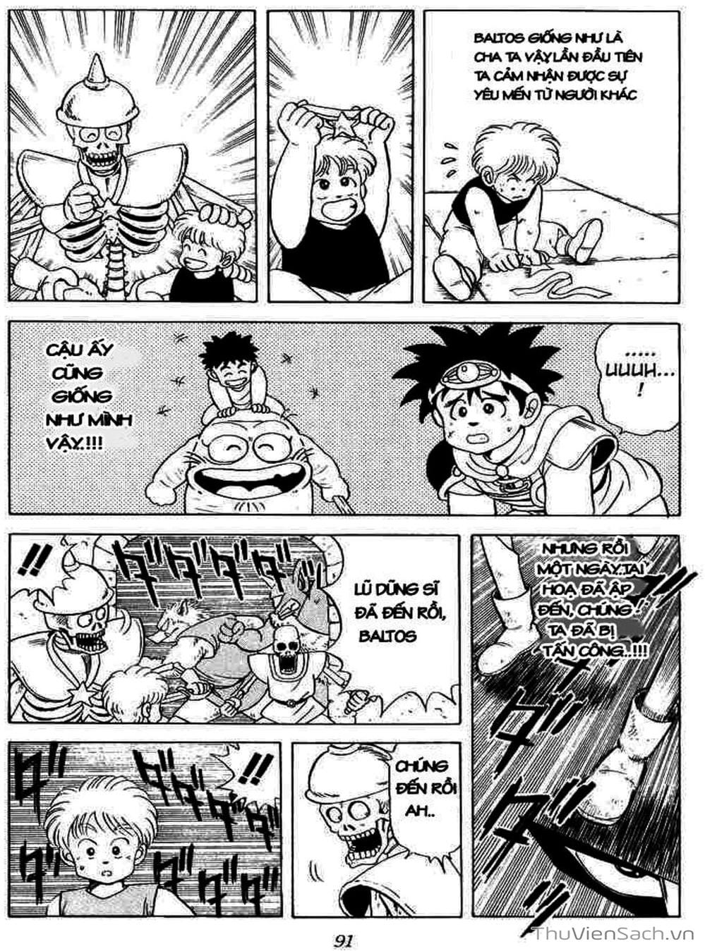 Truyện Tranh Dấu Ấn Rồng Thiêng - Dragon Quest trang 4