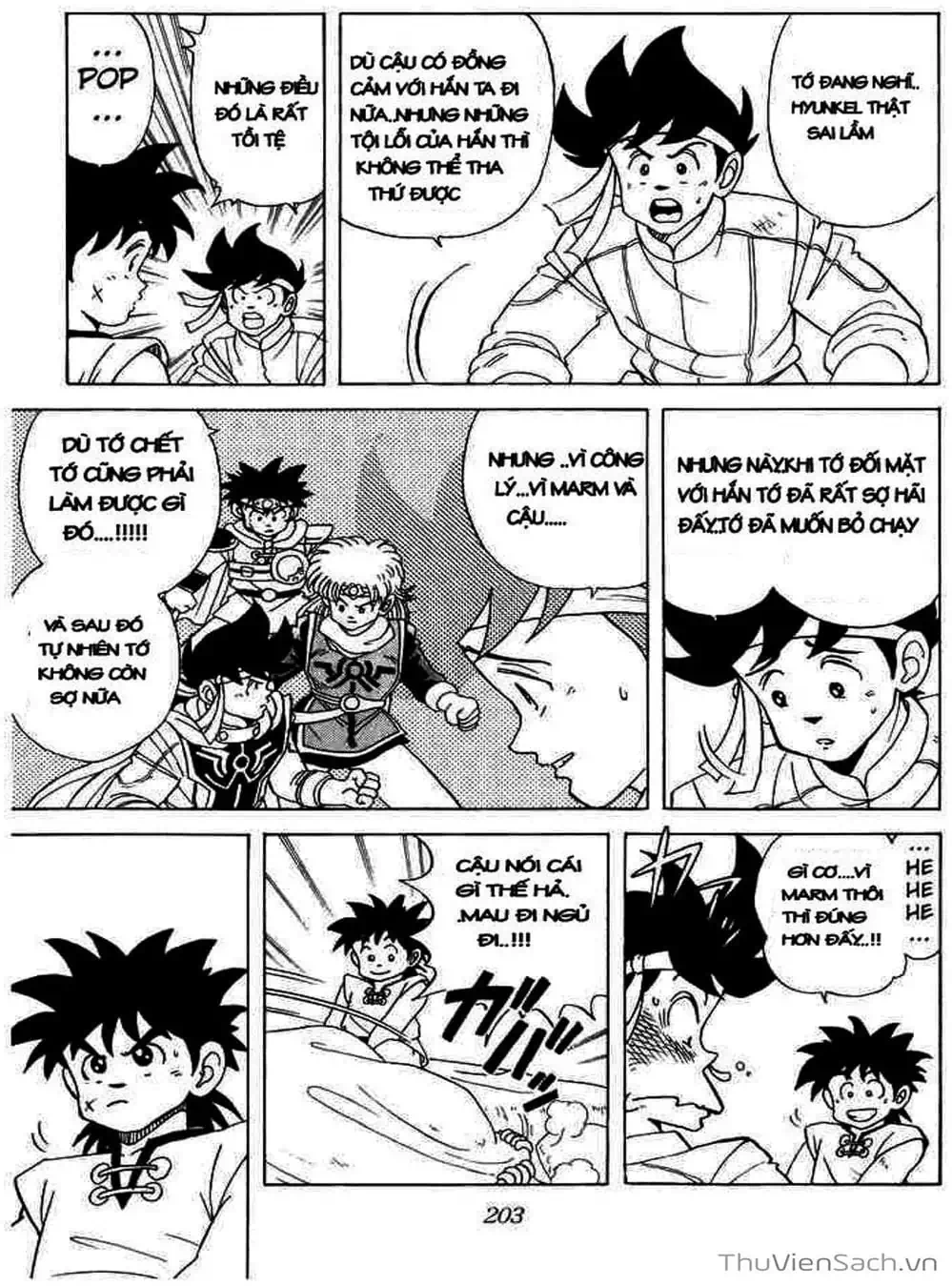 Truyện Tranh Dấu Ấn Rồng Thiêng - Dragon Quest trang 4