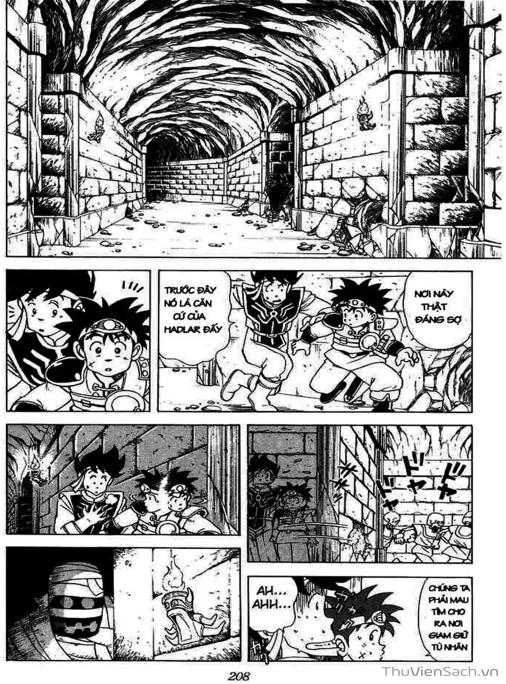 Truyện Tranh Dấu Ấn Rồng Thiêng - Dragon Quest trang 4