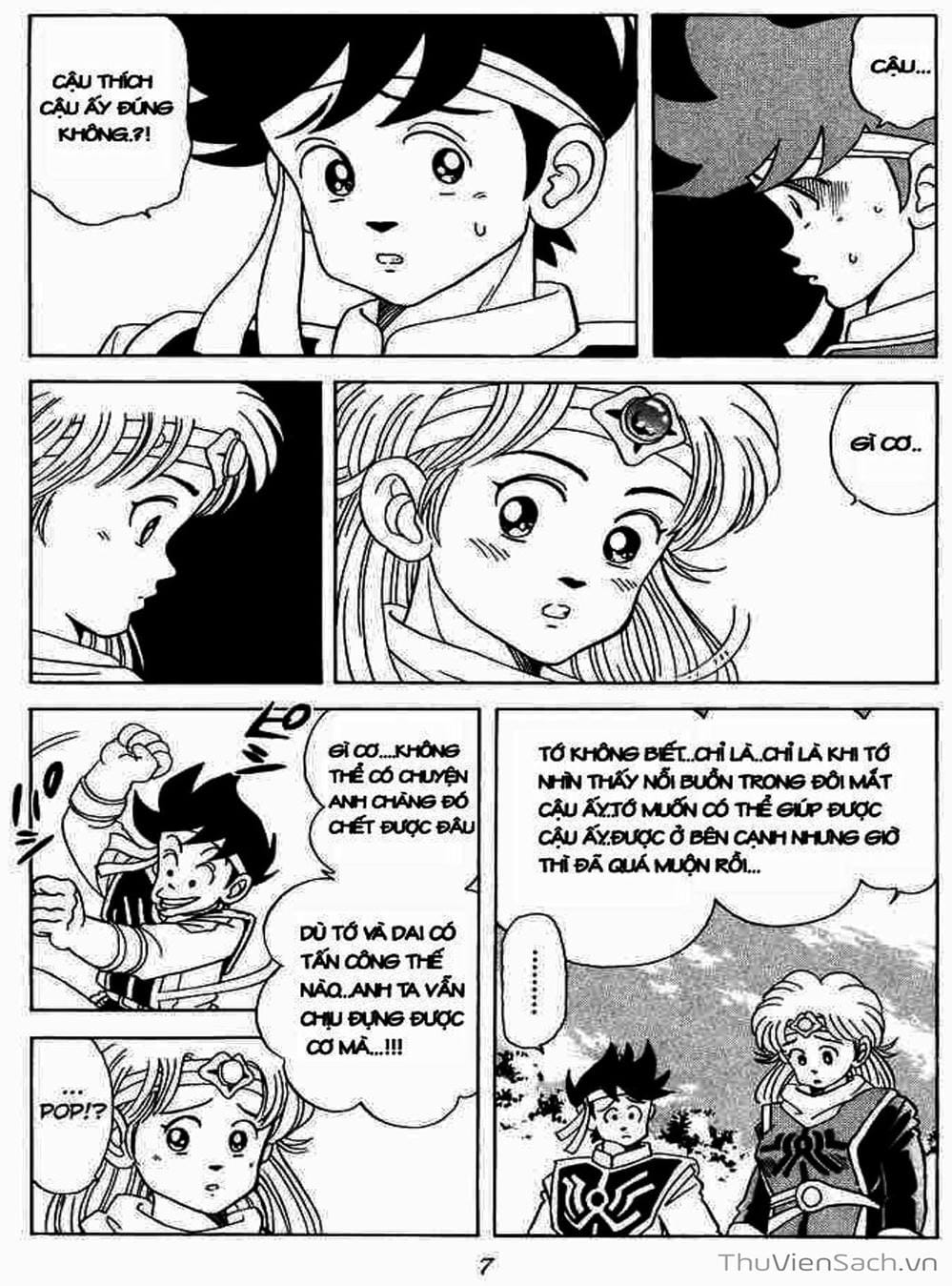 Truyện Tranh Dấu Ấn Rồng Thiêng - Dragon Quest trang 4