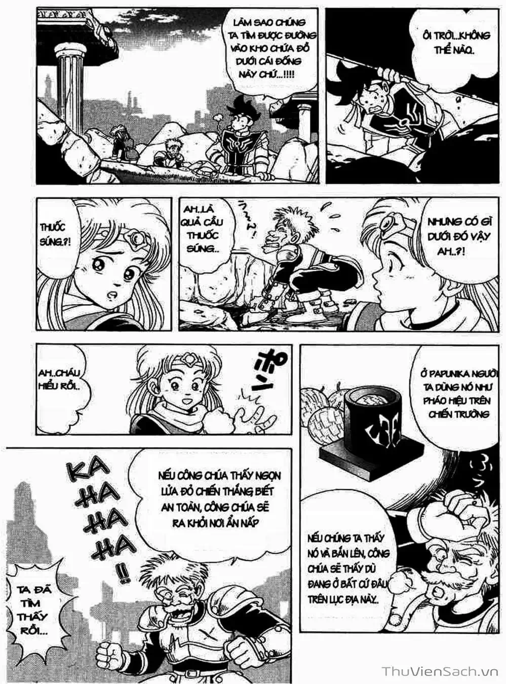 Truyện Tranh Dấu Ấn Rồng Thiêng - Dragon Quest trang 4