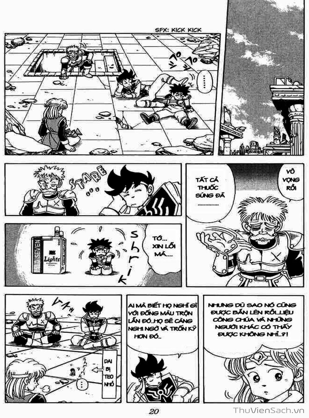 Truyện Tranh Dấu Ấn Rồng Thiêng - Dragon Quest trang 4