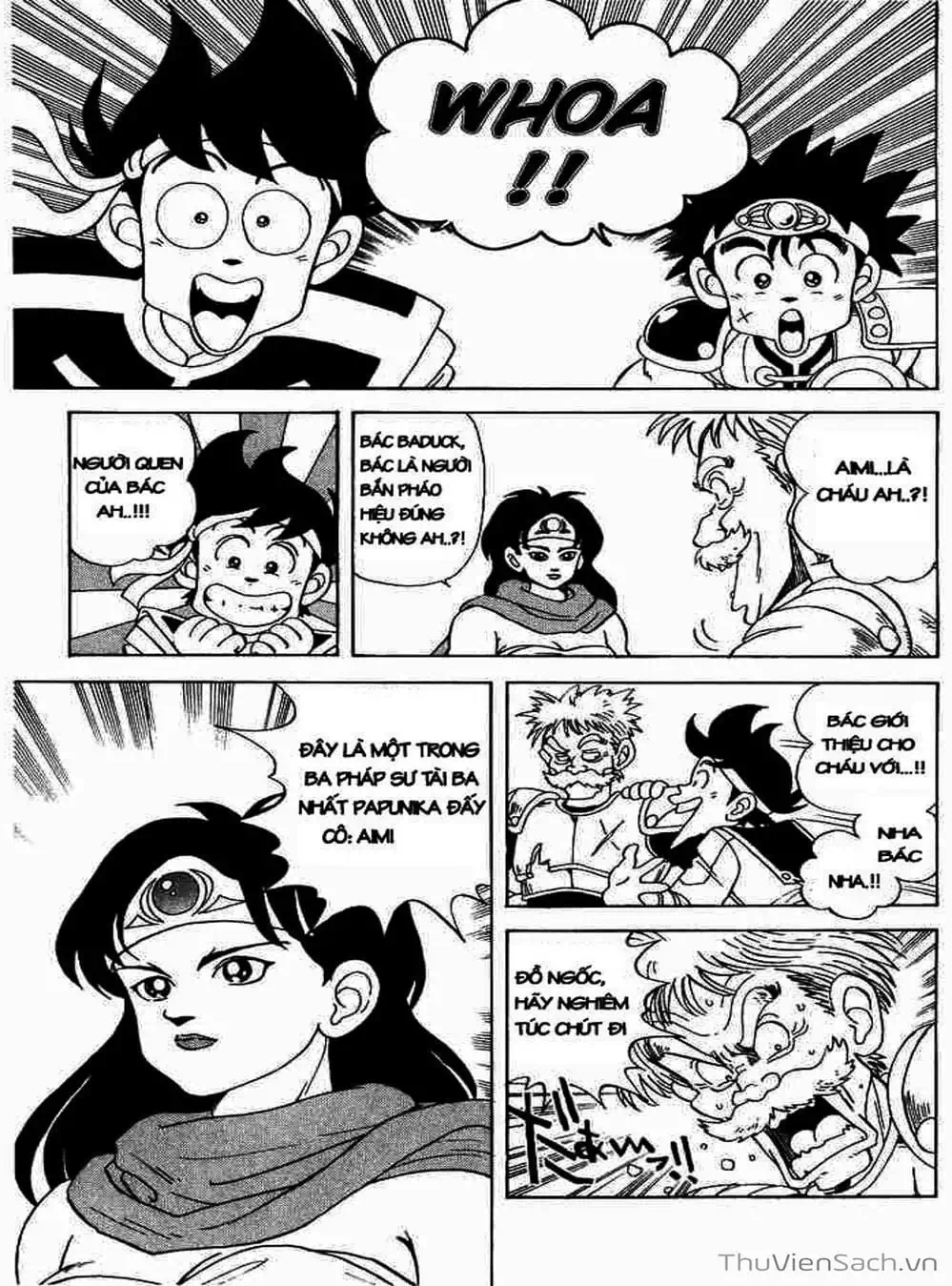 Truyện Tranh Dấu Ấn Rồng Thiêng - Dragon Quest trang 4