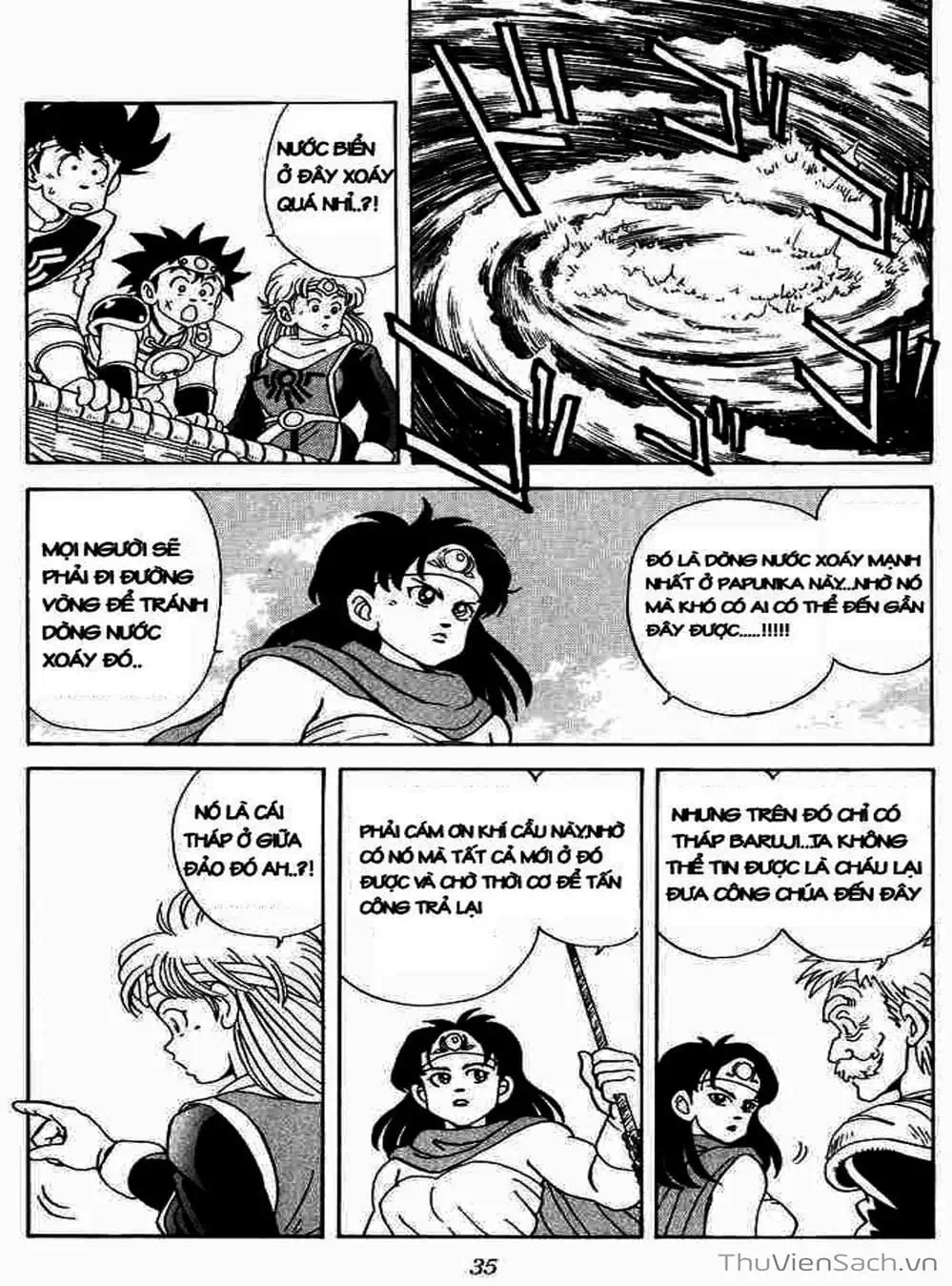 Truyện Tranh Dấu Ấn Rồng Thiêng - Dragon Quest trang 4