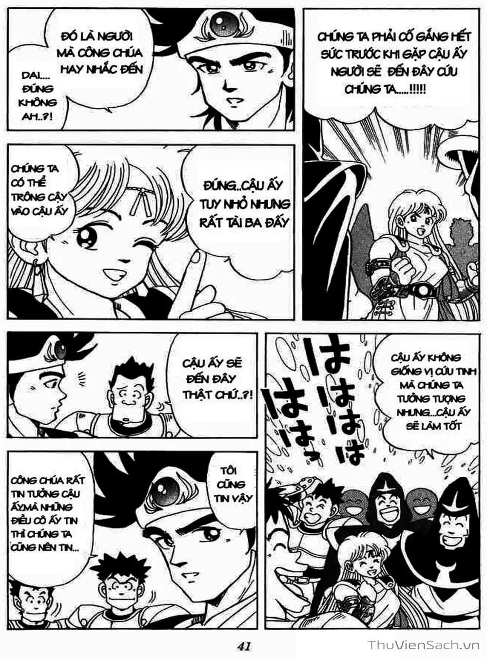 Truyện Tranh Dấu Ấn Rồng Thiêng - Dragon Quest trang 4