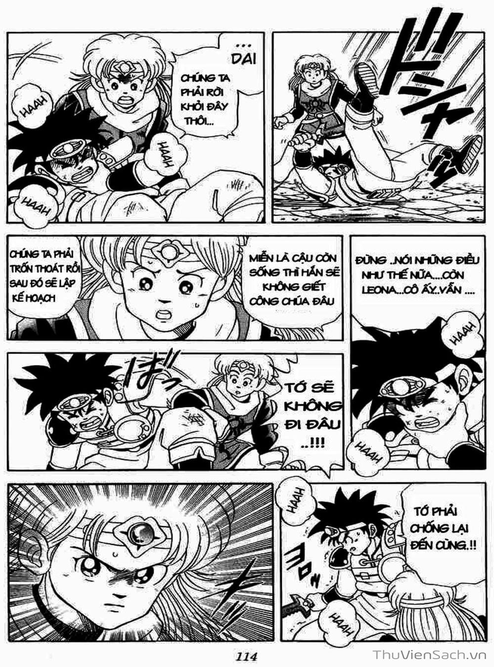 Truyện Tranh Dấu Ấn Rồng Thiêng - Dragon Quest trang 4
