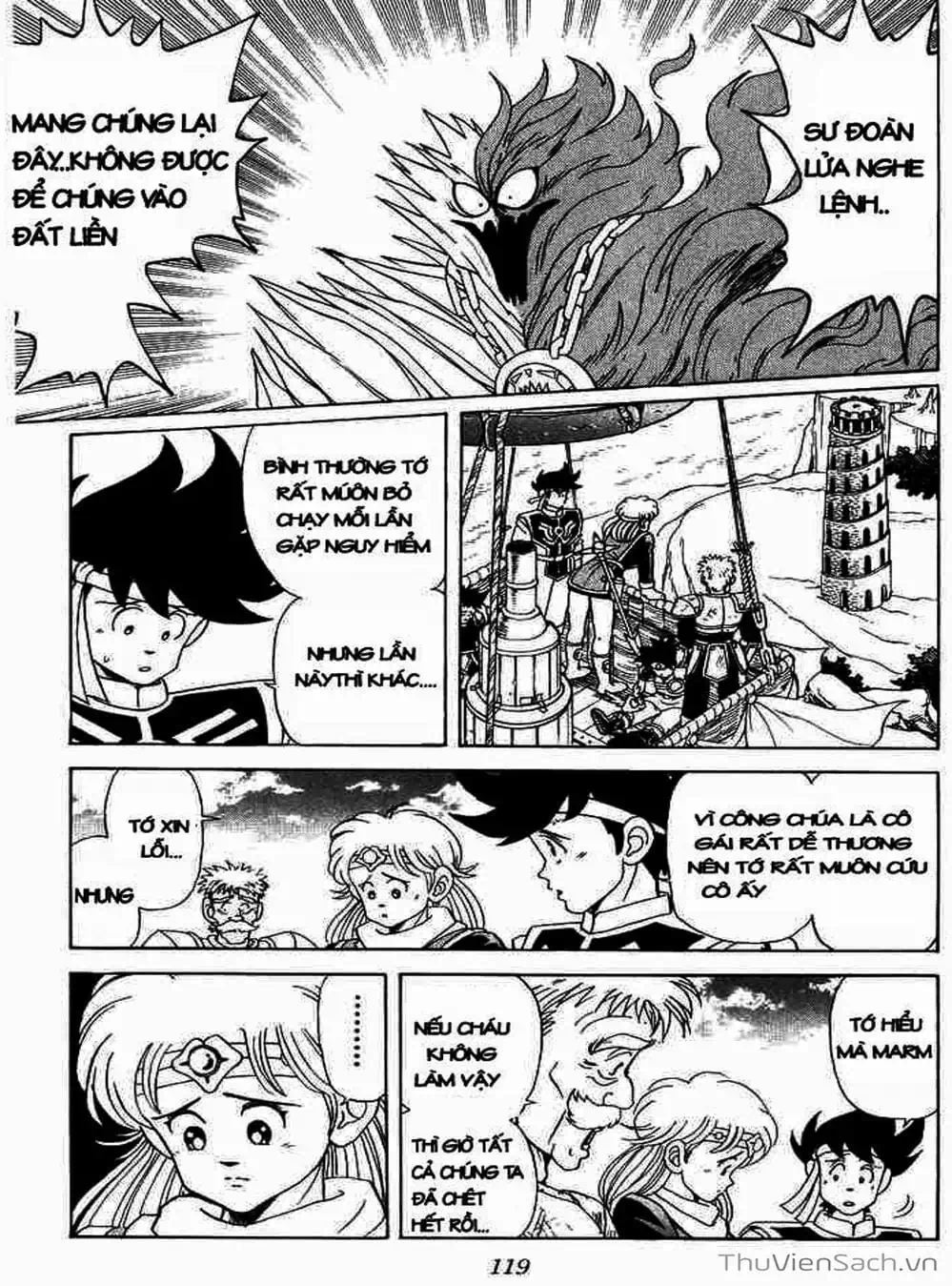 Truyện Tranh Dấu Ấn Rồng Thiêng - Dragon Quest trang 4