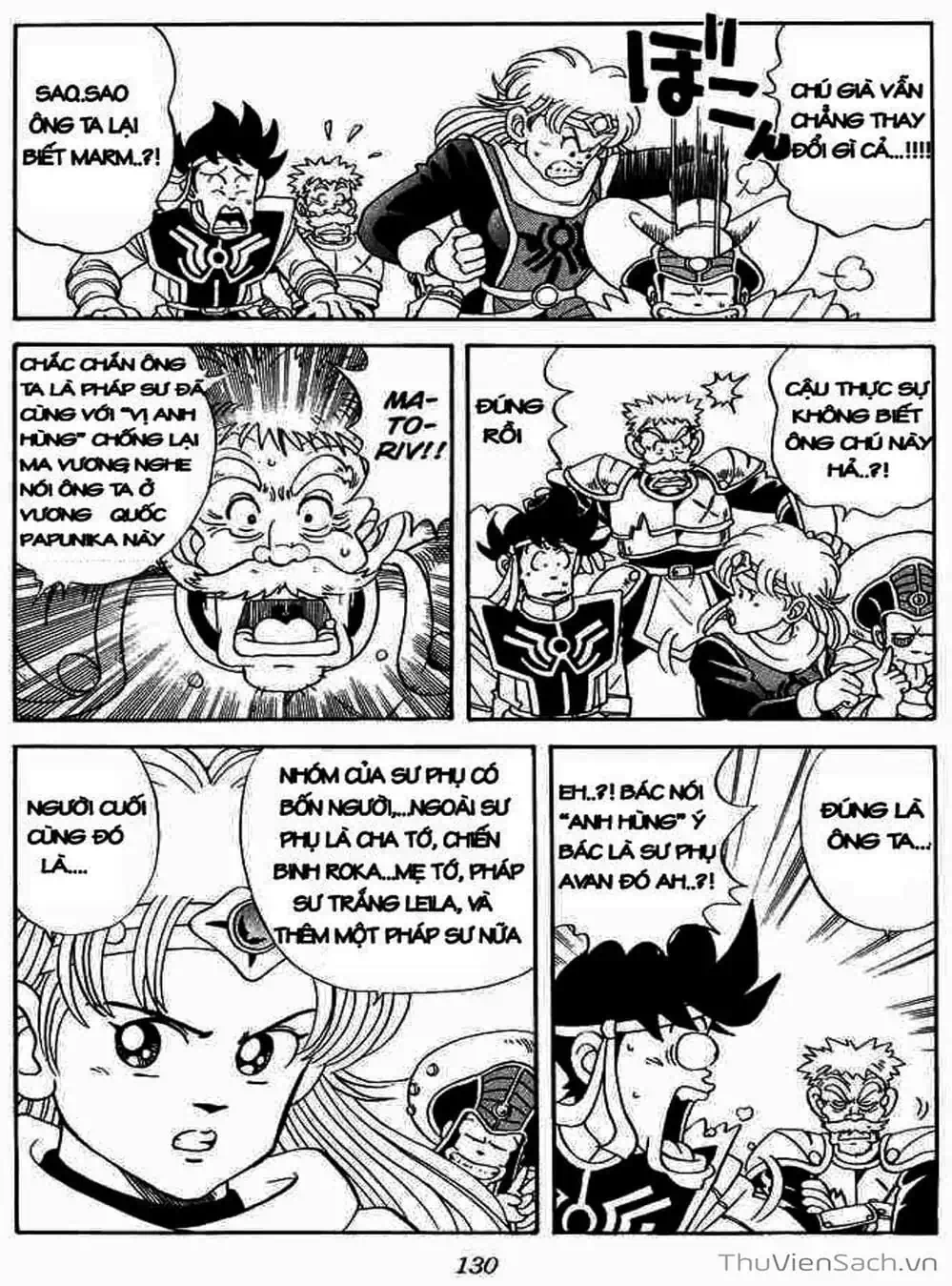 Truyện Tranh Dấu Ấn Rồng Thiêng - Dragon Quest trang 4