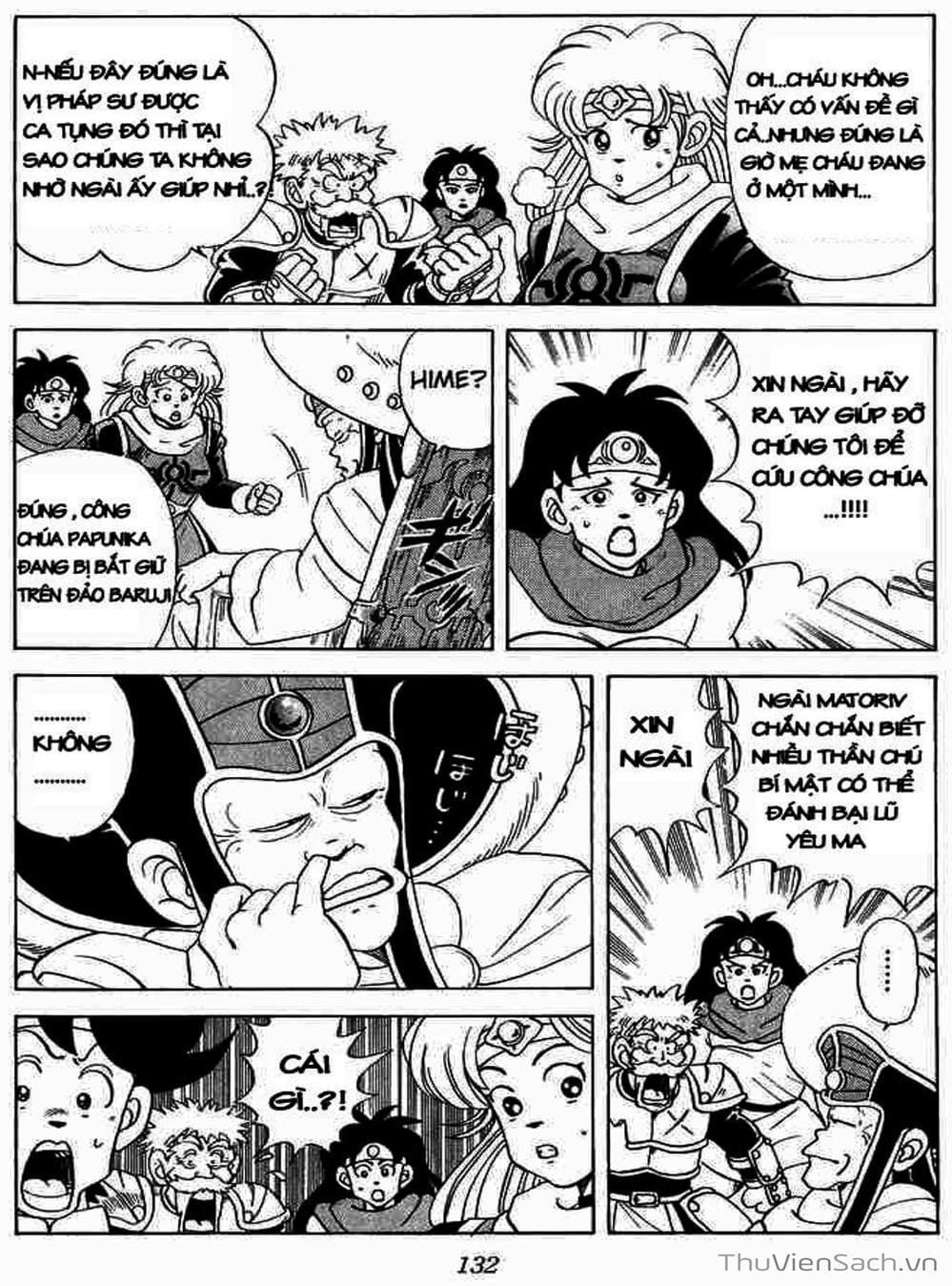 Truyện Tranh Dấu Ấn Rồng Thiêng - Dragon Quest trang 4