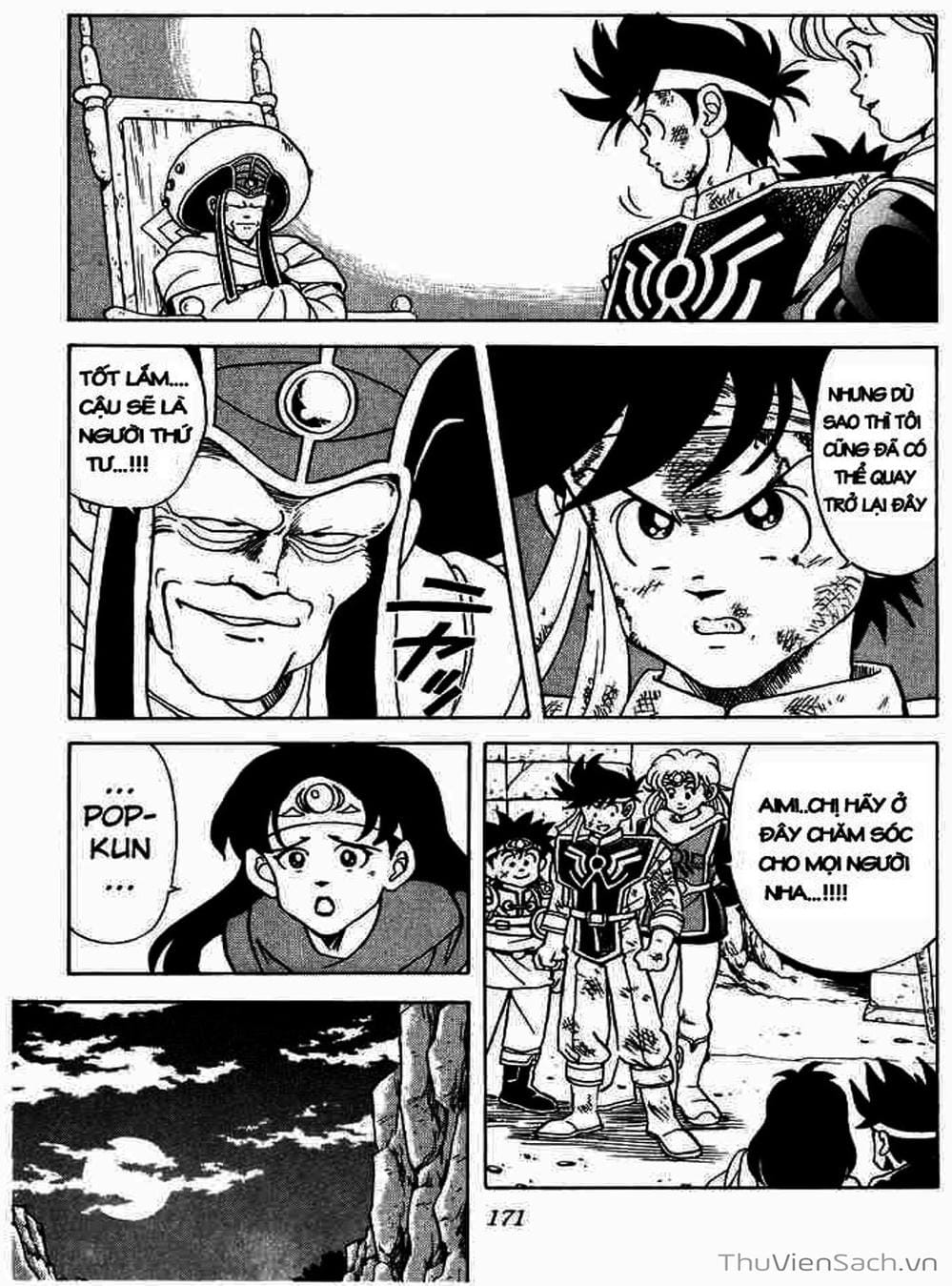 Truyện Tranh Dấu Ấn Rồng Thiêng - Dragon Quest trang 4