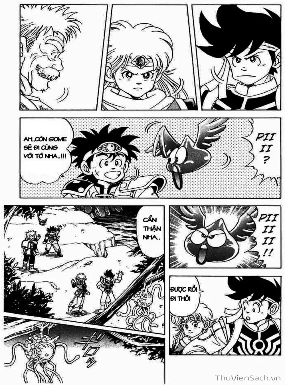 Truyện Tranh Dấu Ấn Rồng Thiêng - Dragon Quest trang 4