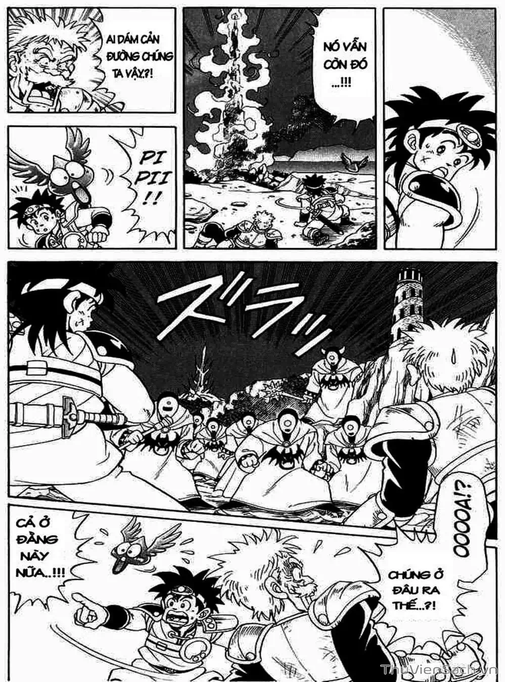 Truyện Tranh Dấu Ấn Rồng Thiêng - Dragon Quest trang 4