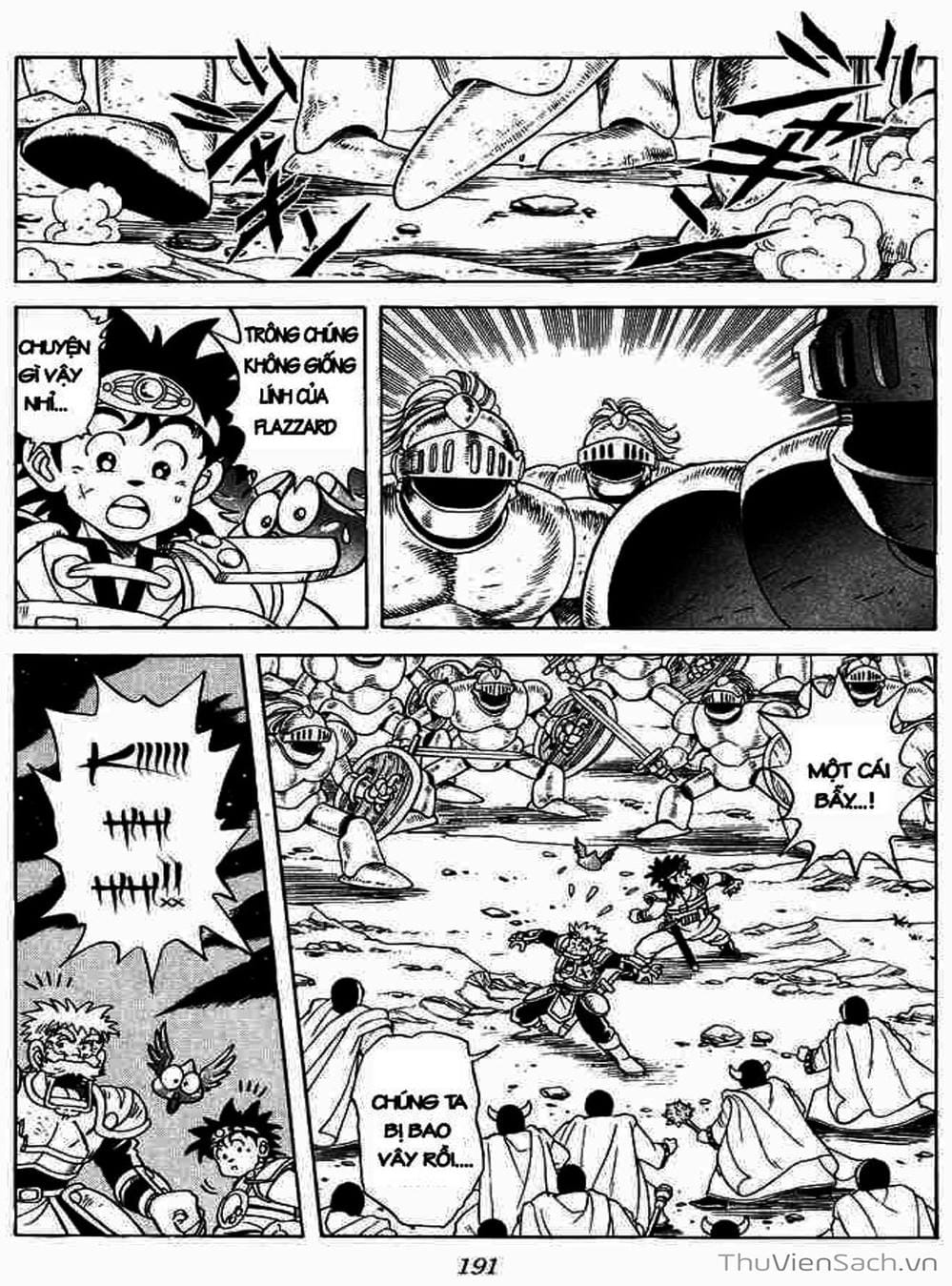 Truyện Tranh Dấu Ấn Rồng Thiêng - Dragon Quest trang 4