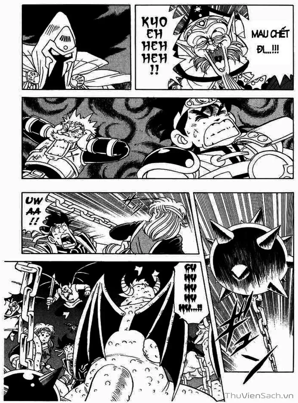 Truyện Tranh Dấu Ấn Rồng Thiêng - Dragon Quest trang 4