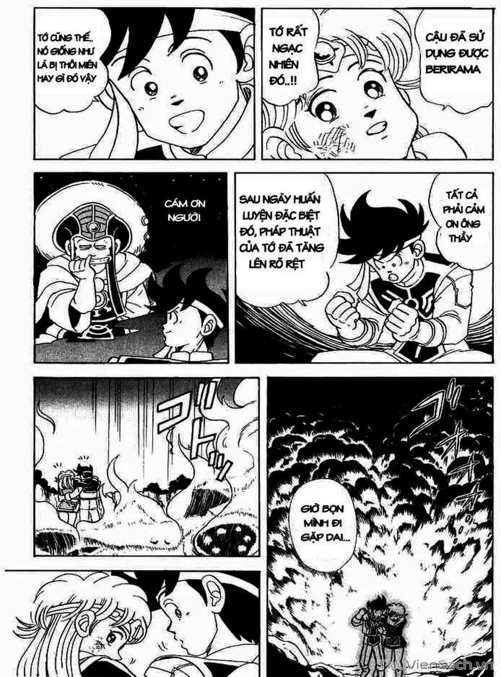 Truyện Tranh Dấu Ấn Rồng Thiêng - Dragon Quest trang 4