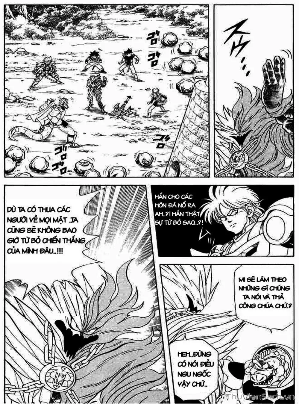 Truyện Tranh Dấu Ấn Rồng Thiêng - Dragon Quest trang 4