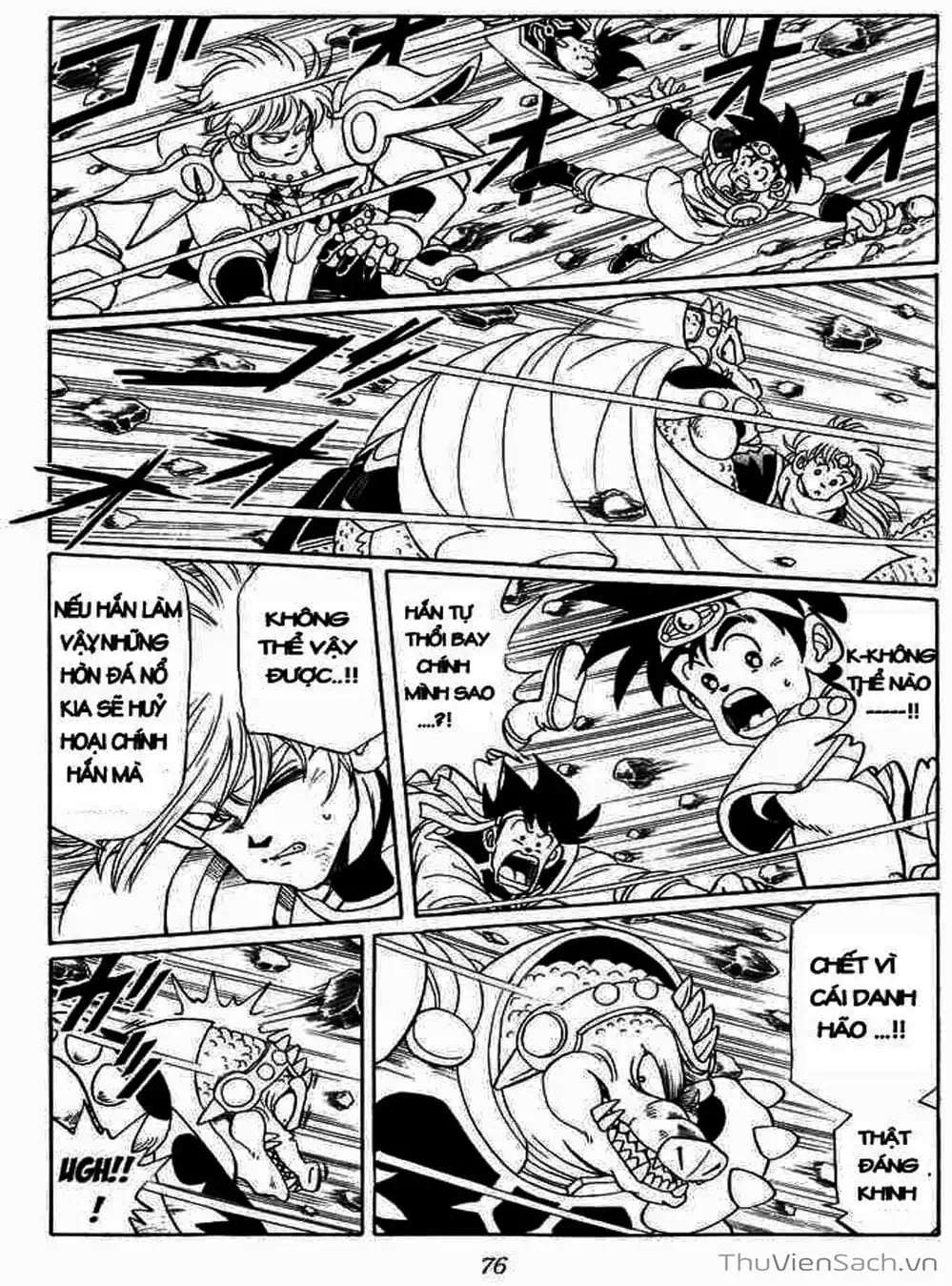 Truyện Tranh Dấu Ấn Rồng Thiêng - Dragon Quest trang 4