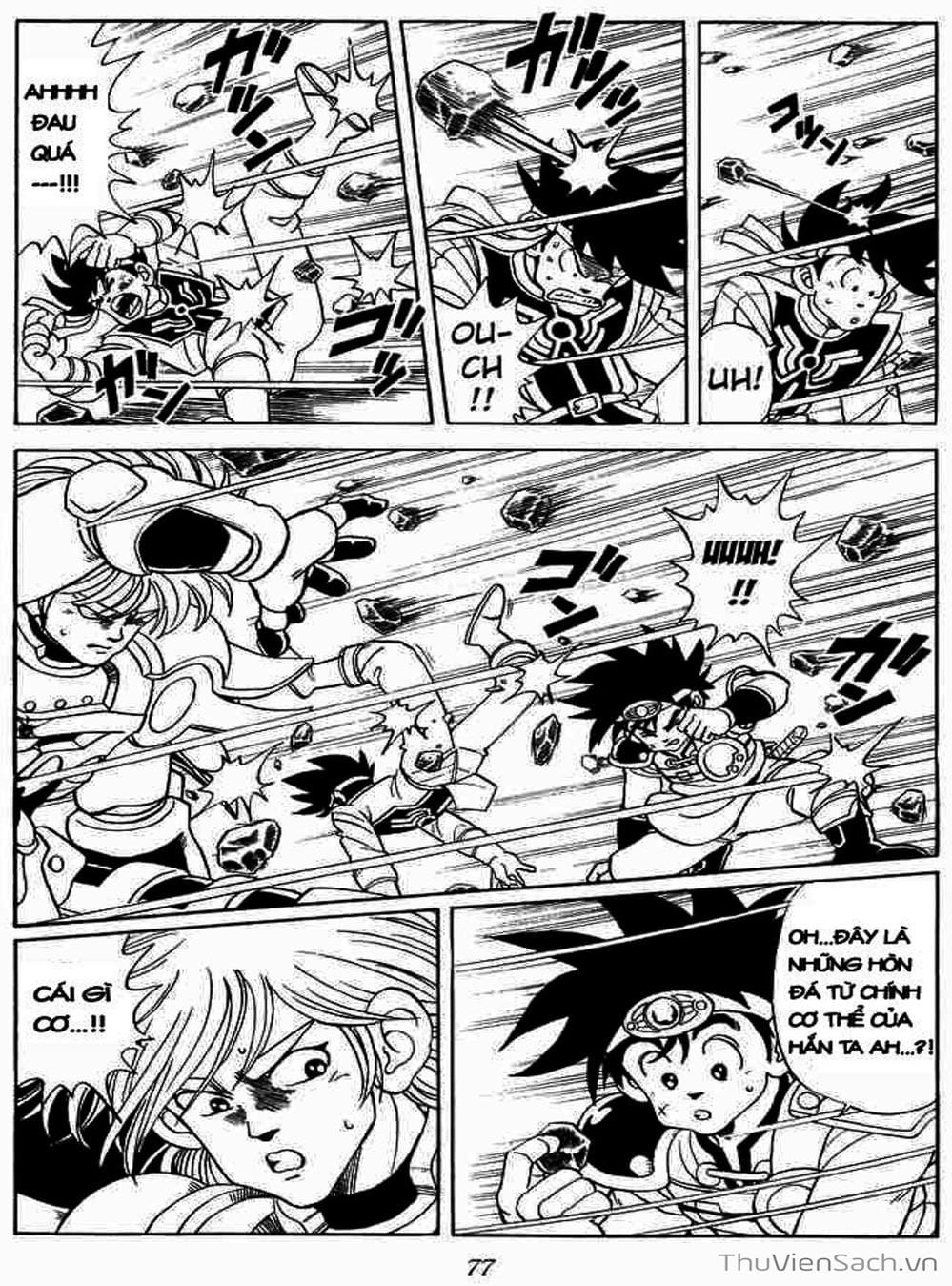 Truyện Tranh Dấu Ấn Rồng Thiêng - Dragon Quest trang 4