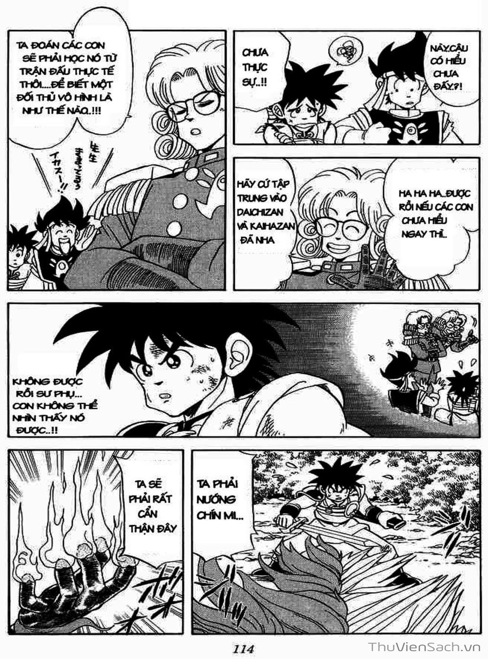 Truyện Tranh Dấu Ấn Rồng Thiêng - Dragon Quest trang 4