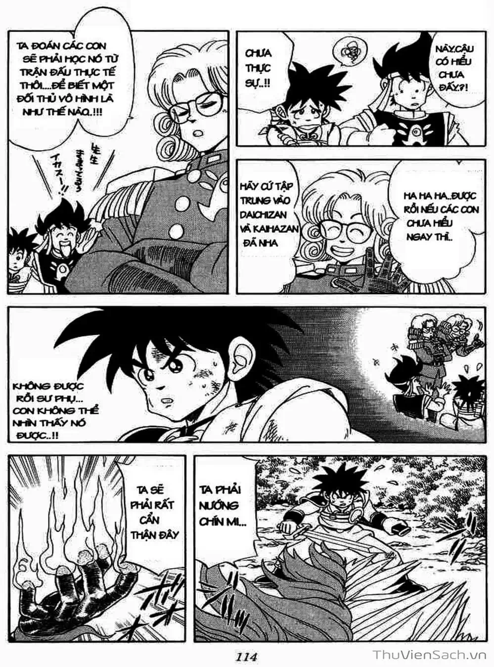 Truyện Tranh Dấu Ấn Rồng Thiêng - Dragon Quest trang 4