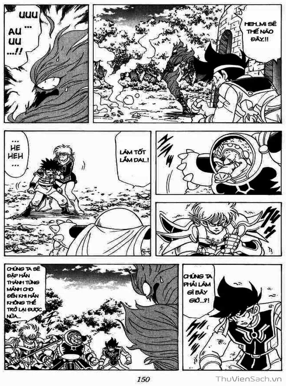 Truyện Tranh Dấu Ấn Rồng Thiêng - Dragon Quest trang 4