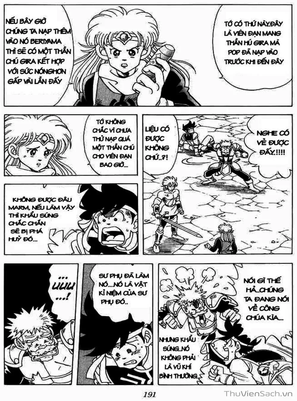 Truyện Tranh Dấu Ấn Rồng Thiêng - Dragon Quest trang 4