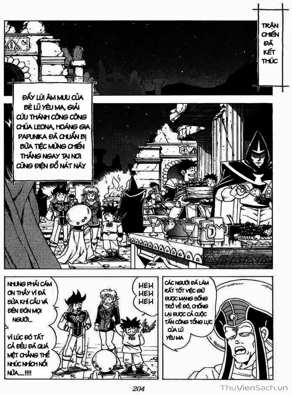 Truyện Tranh Dấu Ấn Rồng Thiêng - Dragon Quest trang 4