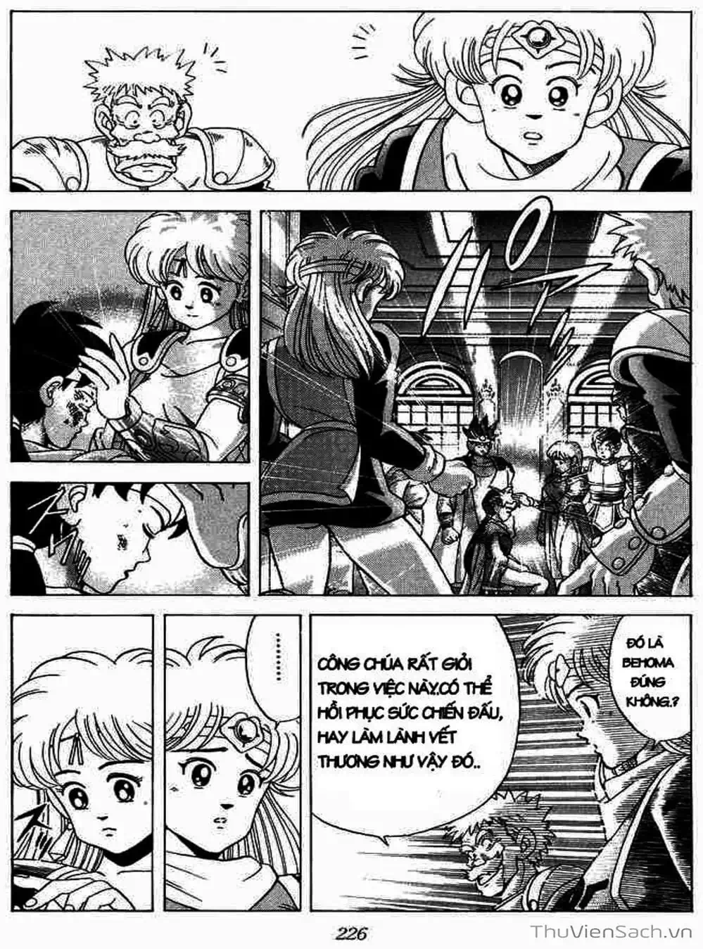 Truyện Tranh Dấu Ấn Rồng Thiêng - Dragon Quest trang 4