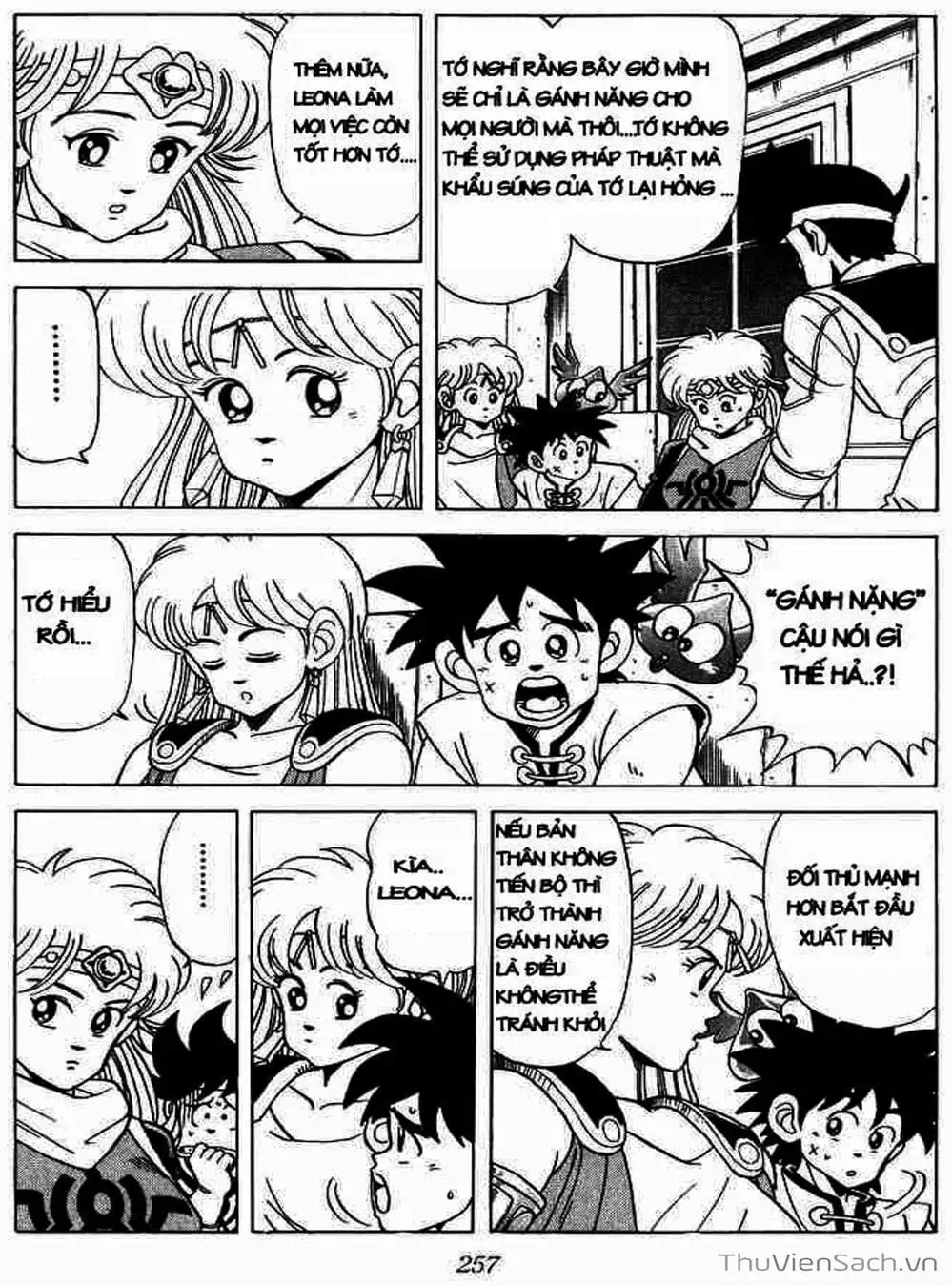 Truyện Tranh Dấu Ấn Rồng Thiêng - Dragon Quest trang 4