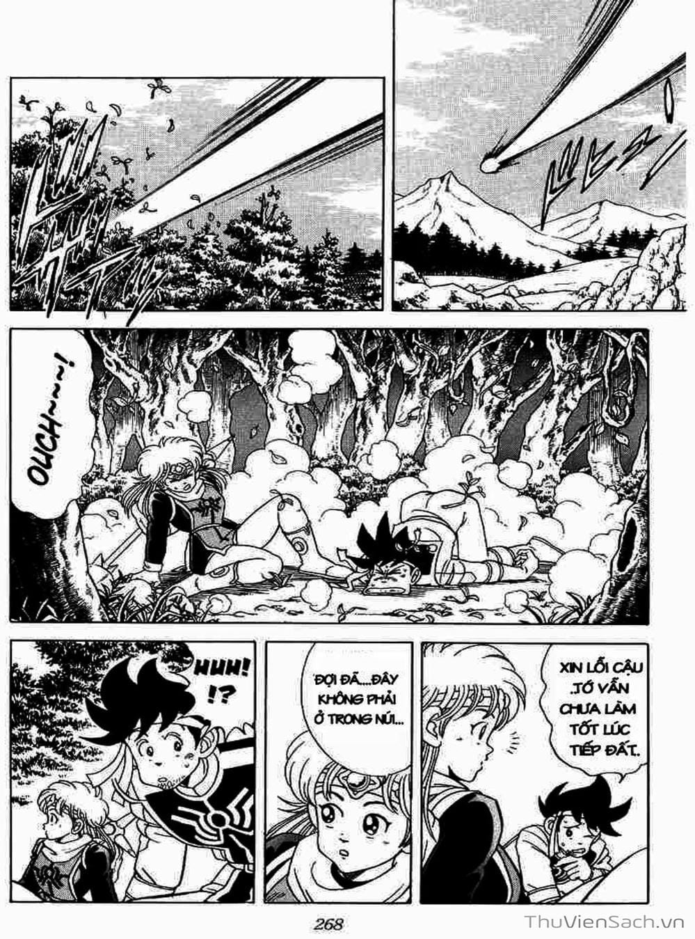 Truyện Tranh Dấu Ấn Rồng Thiêng - Dragon Quest trang 4