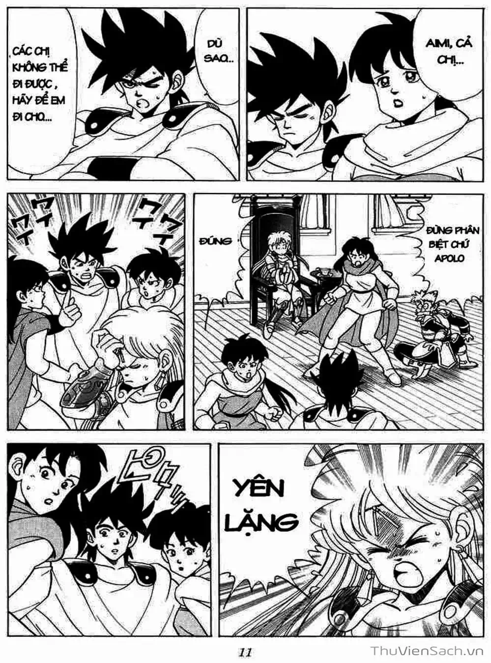 Truyện Tranh Dấu Ấn Rồng Thiêng - Dragon Quest trang 4