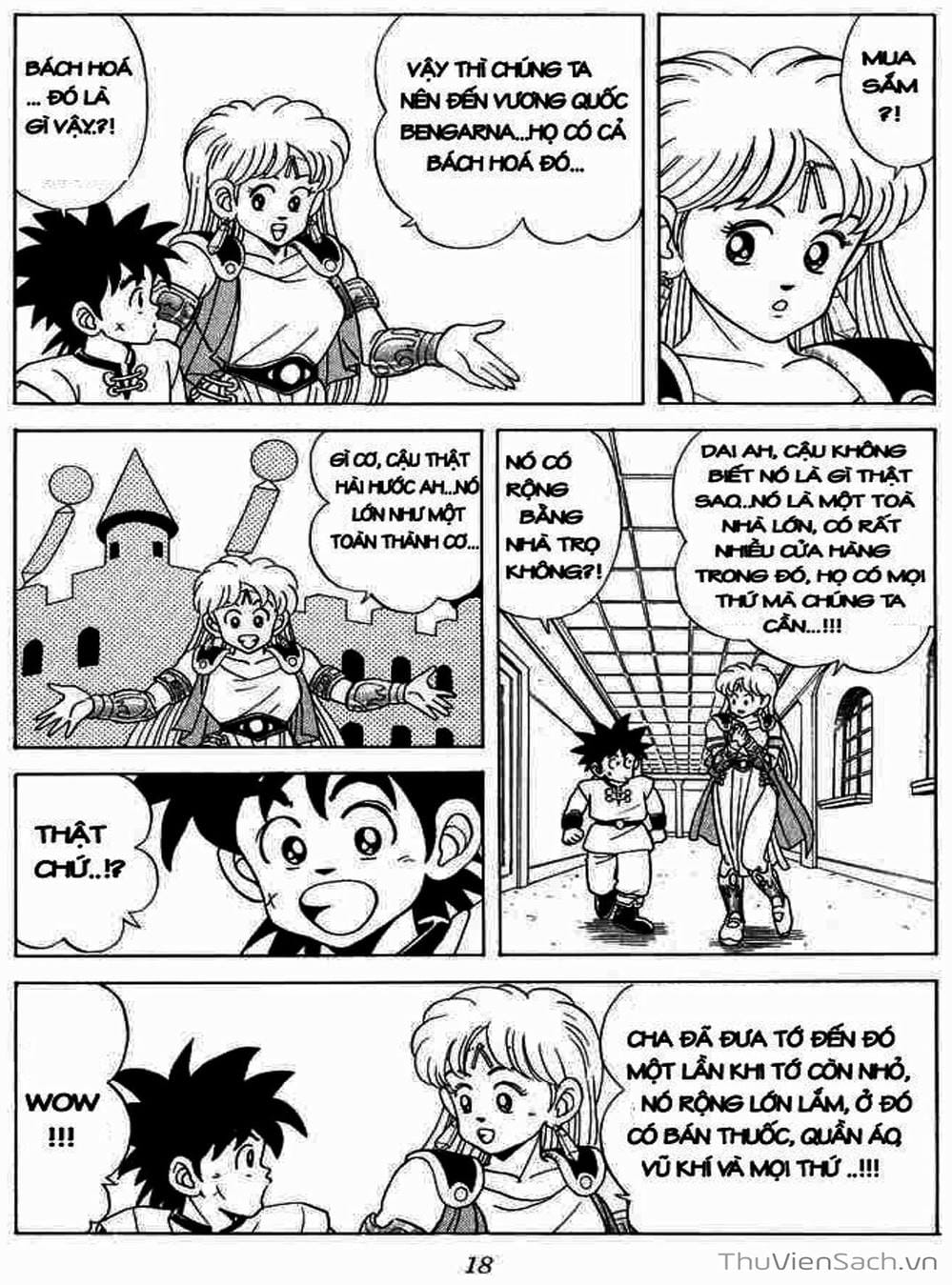 Truyện Tranh Dấu Ấn Rồng Thiêng - Dragon Quest trang 4