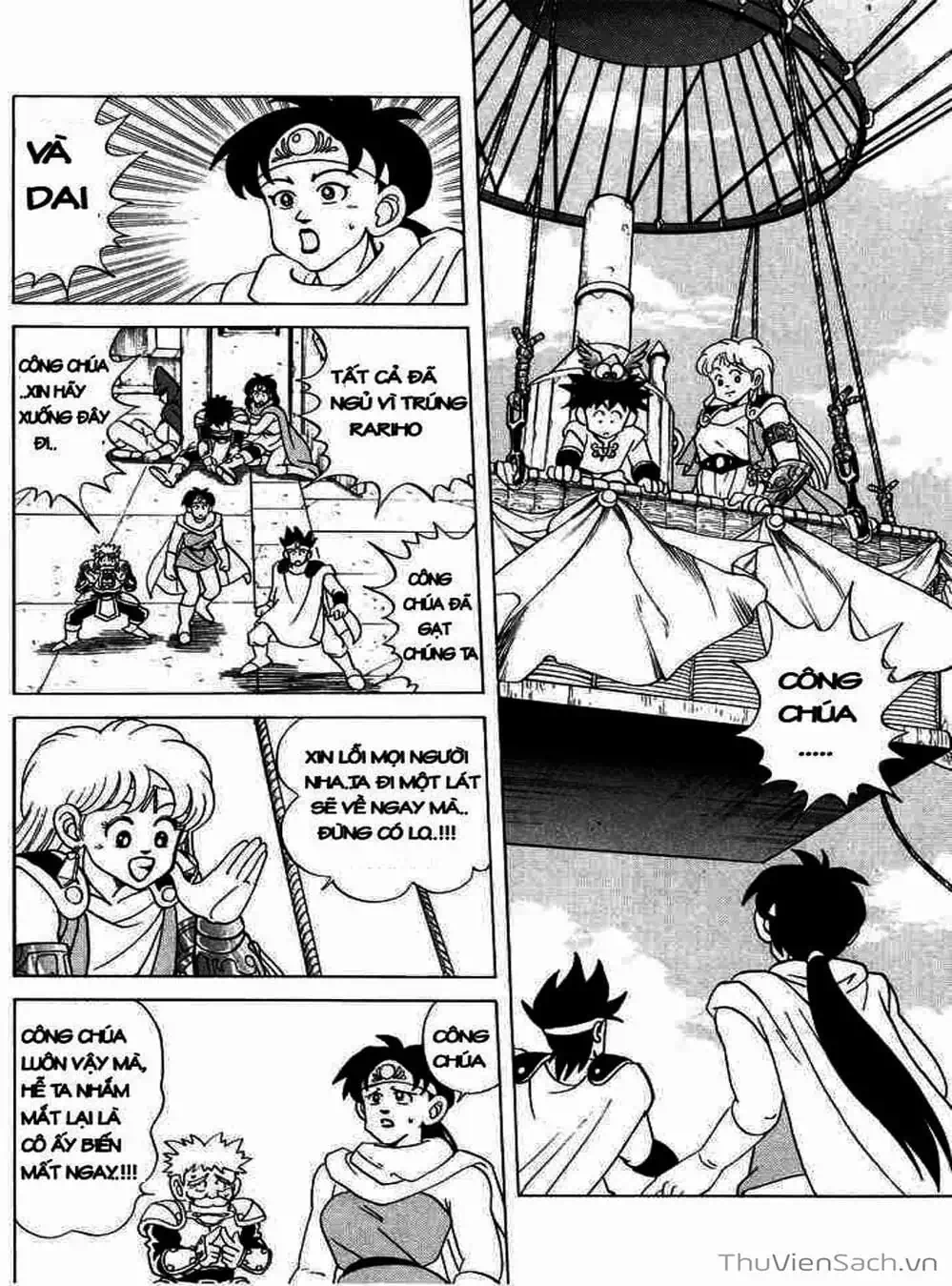 Truyện Tranh Dấu Ấn Rồng Thiêng - Dragon Quest trang 4