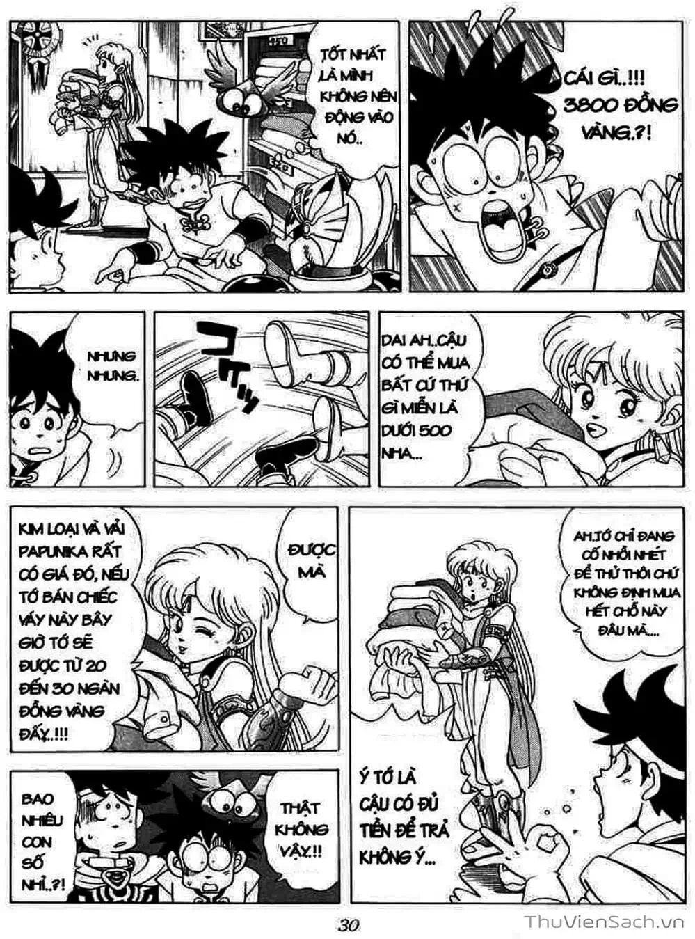 Truyện Tranh Dấu Ấn Rồng Thiêng - Dragon Quest trang 4