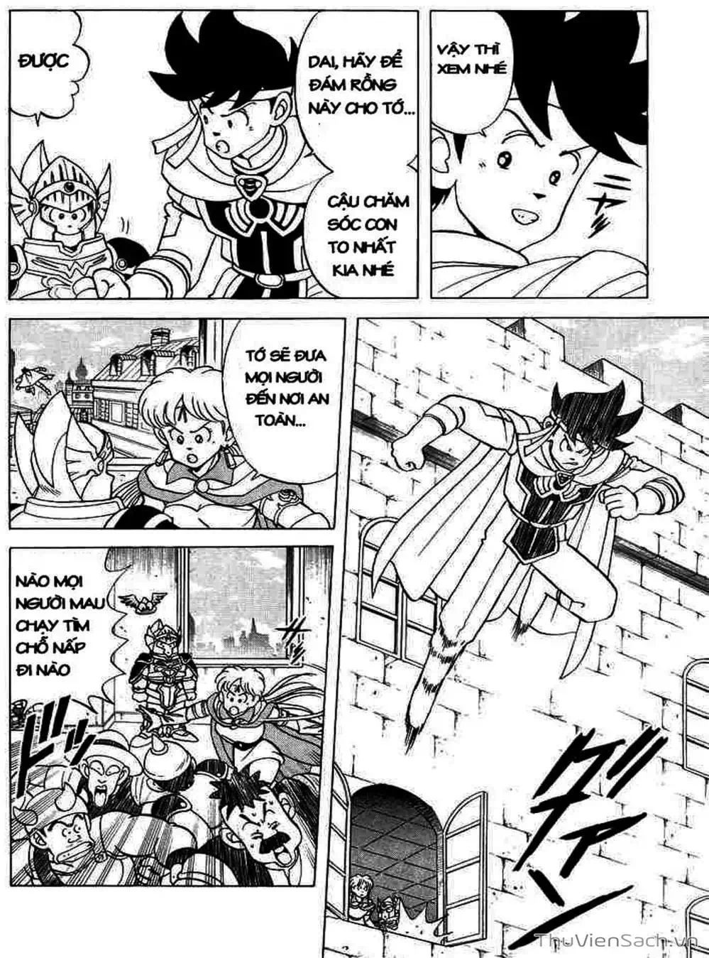 Truyện Tranh Dấu Ấn Rồng Thiêng - Dragon Quest trang 4