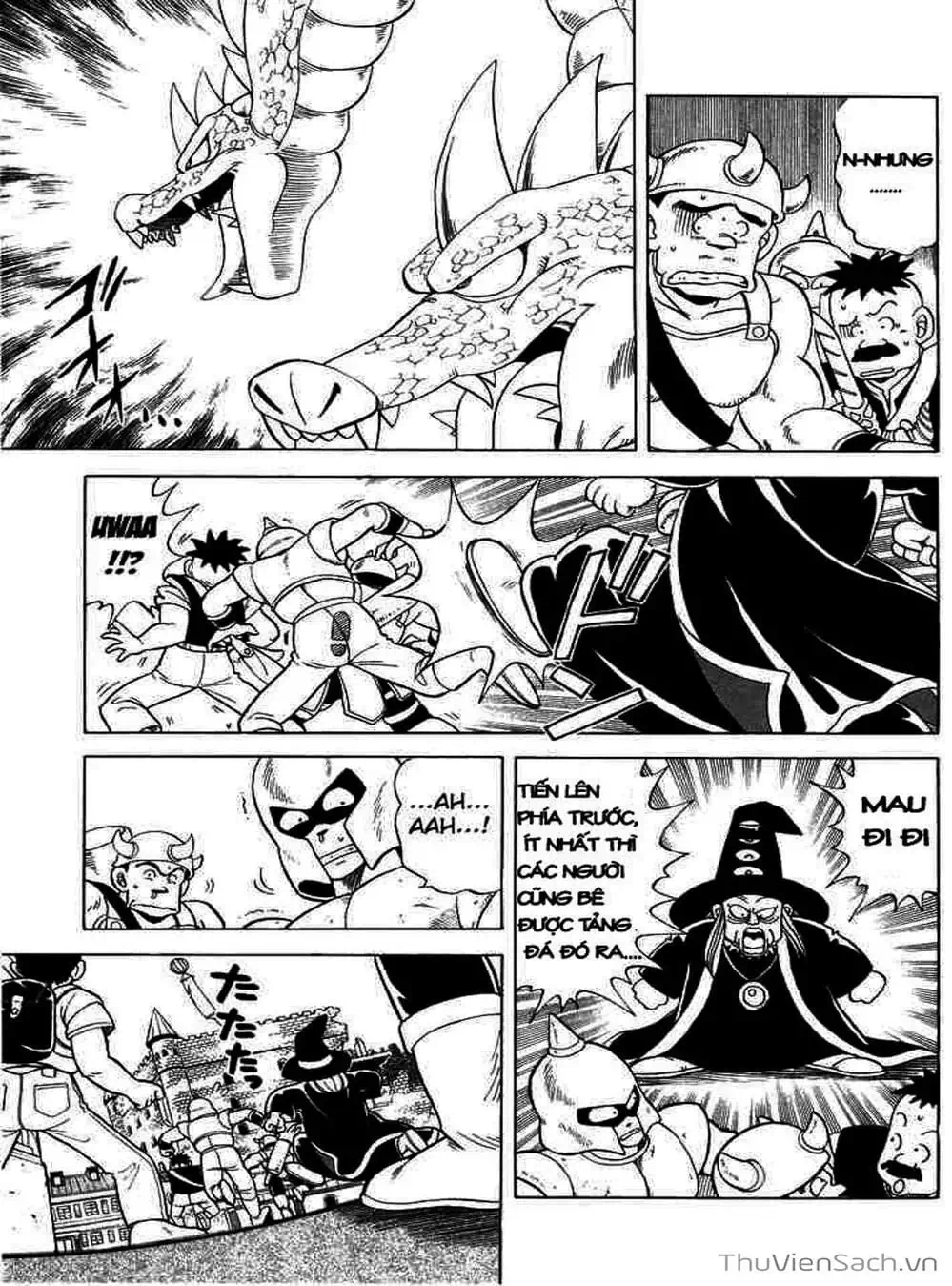 Truyện Tranh Dấu Ấn Rồng Thiêng - Dragon Quest trang 4