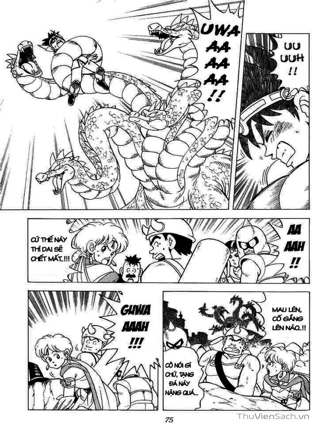 Truyện Tranh Dấu Ấn Rồng Thiêng - Dragon Quest trang 4