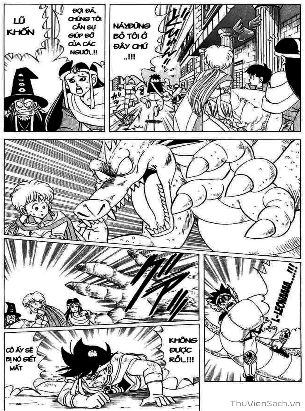 Truyện Tranh Dấu Ấn Rồng Thiêng - Dragon Quest trang 4