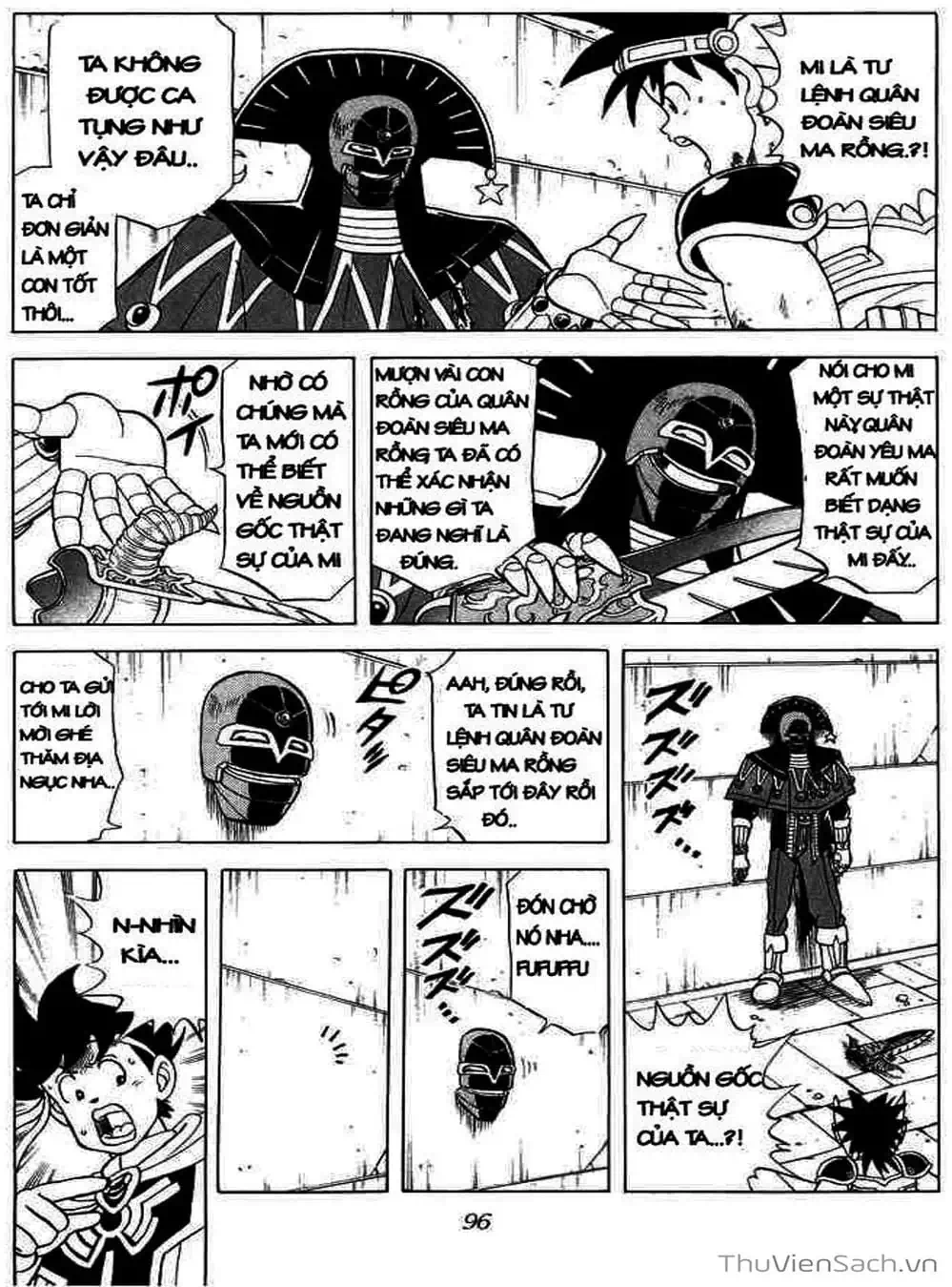 Truyện Tranh Dấu Ấn Rồng Thiêng - Dragon Quest trang 4