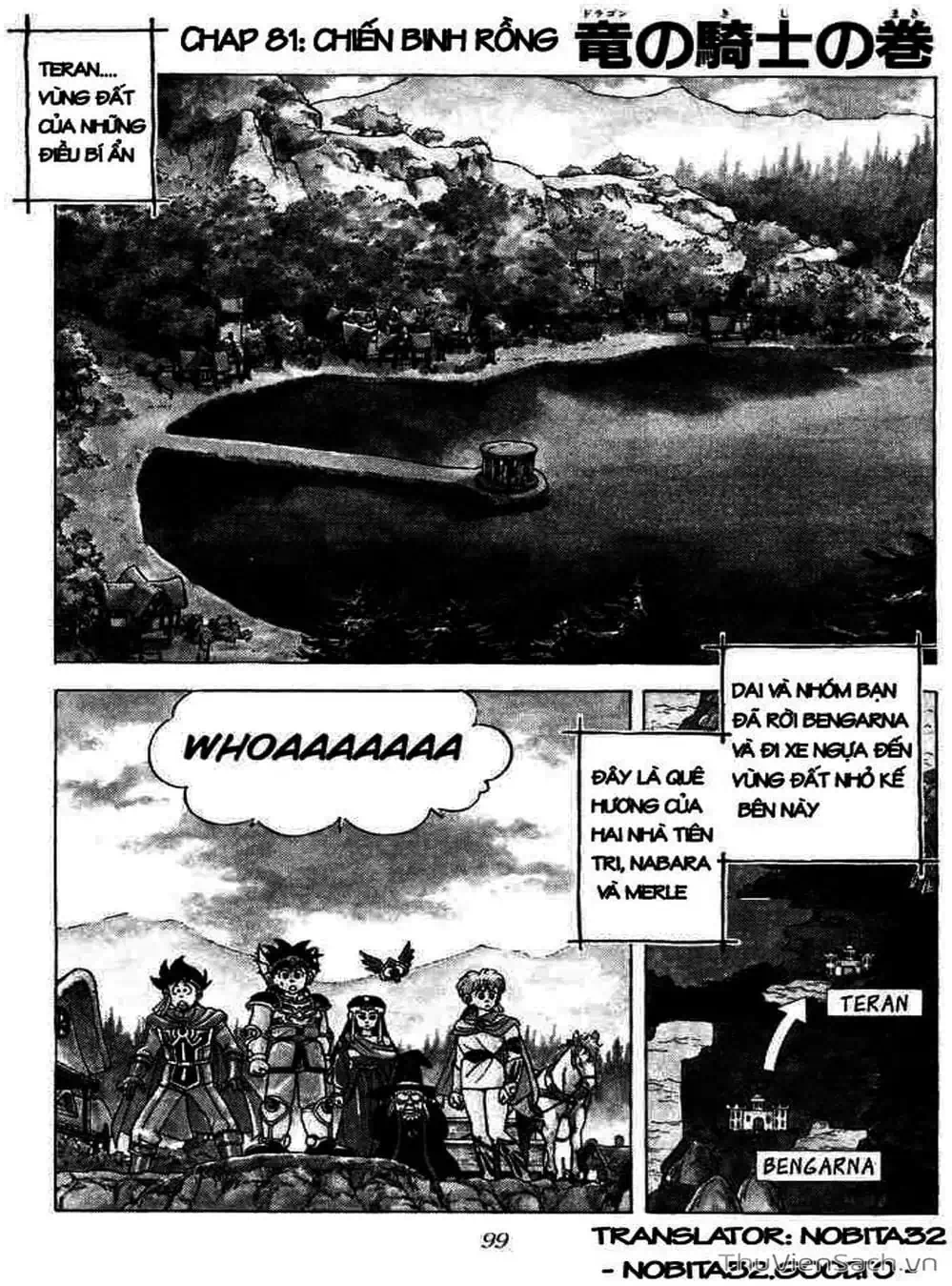 Truyện Tranh Dấu Ấn Rồng Thiêng - Dragon Quest trang 4