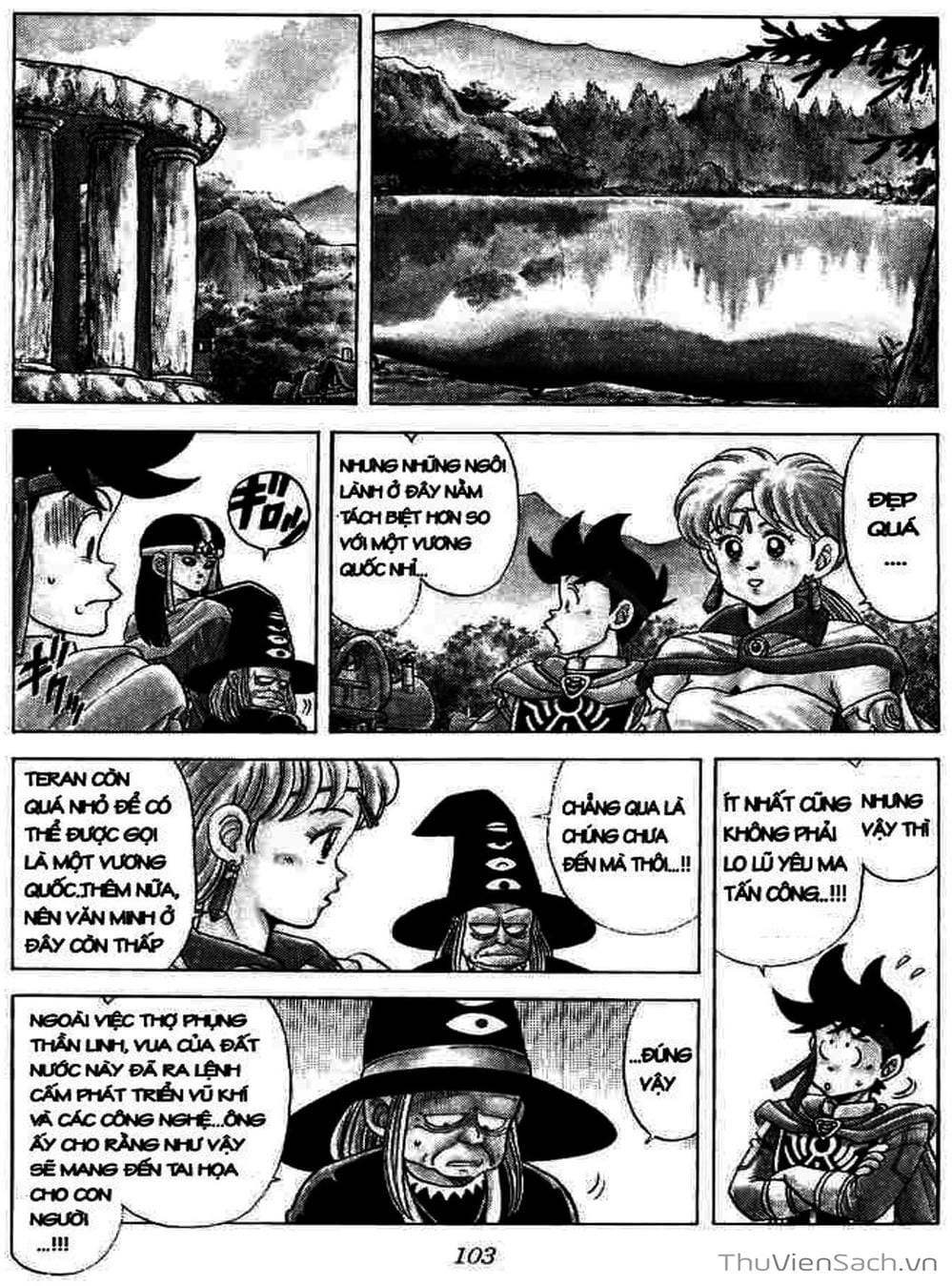 Truyện Tranh Dấu Ấn Rồng Thiêng - Dragon Quest trang 4