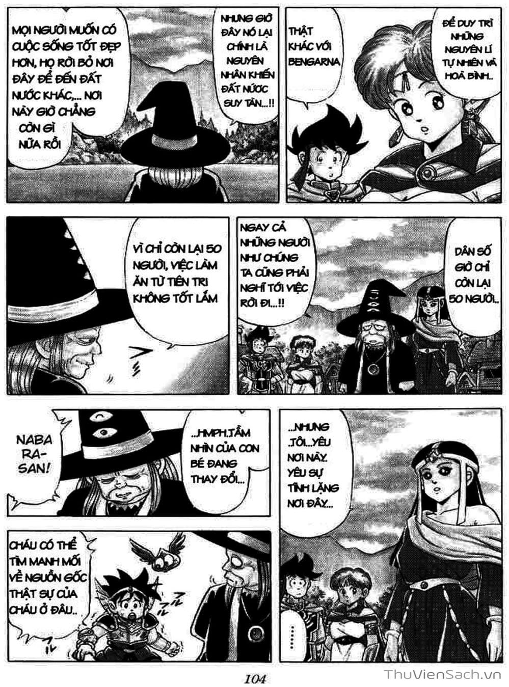 Truyện Tranh Dấu Ấn Rồng Thiêng - Dragon Quest trang 4