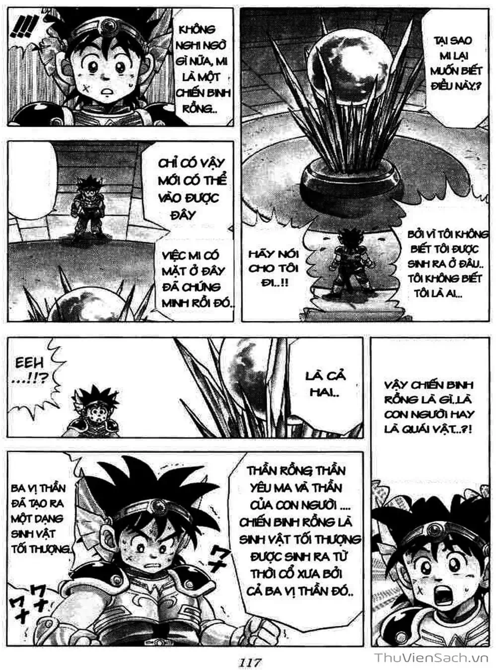 Truyện Tranh Dấu Ấn Rồng Thiêng - Dragon Quest trang 4