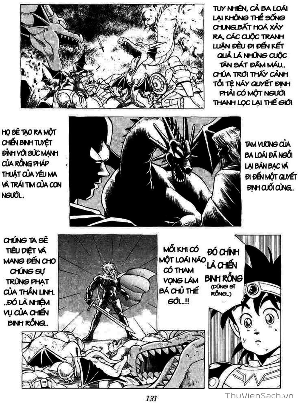 Truyện Tranh Dấu Ấn Rồng Thiêng - Dragon Quest trang 4