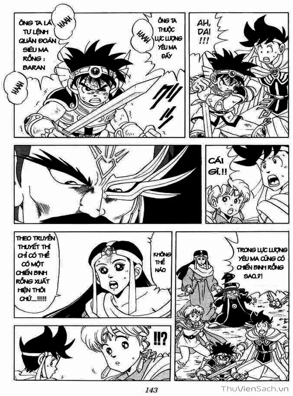 Truyện Tranh Dấu Ấn Rồng Thiêng - Dragon Quest trang 4