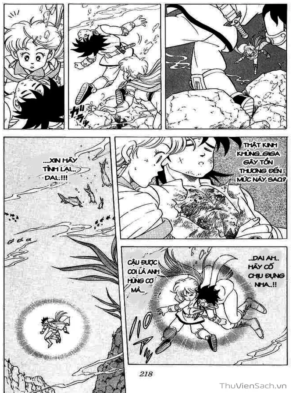 Truyện Tranh Dấu Ấn Rồng Thiêng - Dragon Quest trang 4